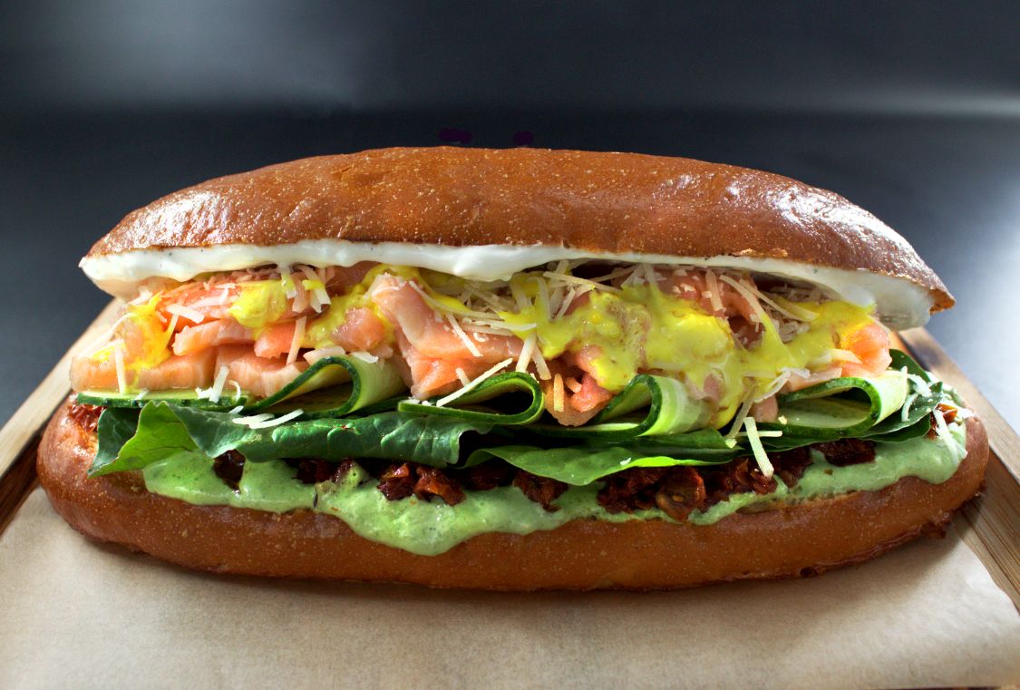 Salmon Sandwich